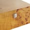 Brown Wood Storage Box with Natural Wood Grains & Silver Latches, 2ct.